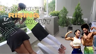 10 MINUTE WORKOUT AT HOME