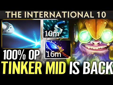🔥 TI10 TINKER MID IS BACK 16min Aghanim Tripple Kill by Nothingtosay — Secret vs PSG LGD Dota 2 Pro