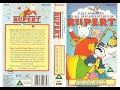 The All New Adventures Of Rupert Rupert And The Sage Of Um 1991 UK VHS