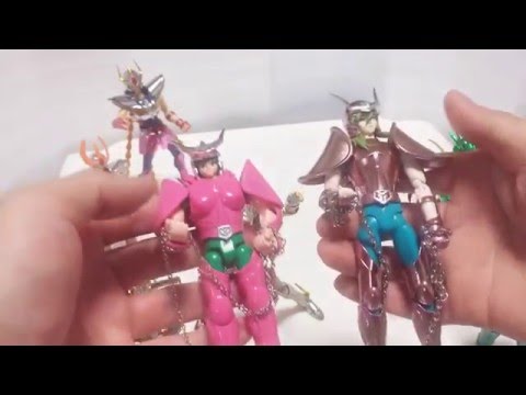 Colecao Saint Seiya Diecast Vintage Bronze V1 Classico & Cloth Myth