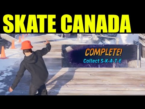 Tony Hawk Pro Skater 3 - How to "Collect Skate " in CANADA (Location)