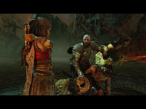 God of War Ragnarök : What Happens When You Walk Out On Valkyrie Queen Gna(Gna Glitch Still Working)