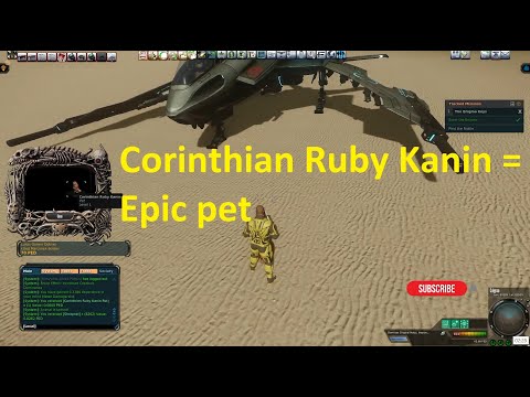 , title : 'Entropia Universe - Corinthian Ruby Kanin (Epic pet) taming'