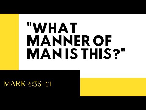 What Manner of Man is This?