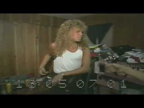 EUROPE Joey Tempest Backstage 1987 USA Tour