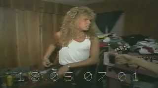 EUROPE Joey Tempest Backstage 1987 USA Tour