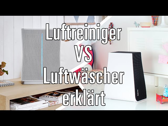 Video teaser for Was ist der Unterschied zwischen einem Luftreiniger und einem Luftwäscher?