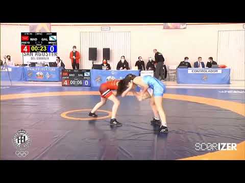 (3014 - 1/8) PRIETO GARCES, EVA (MAD) BRAVO GONZALEZ, RAQUEL (GAL) - LG JUNIORS 50KG