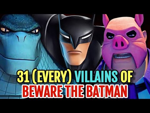 30 (Every) Villain in Beware The Batman Animated Series - The Underrated Misunderstood Gem!