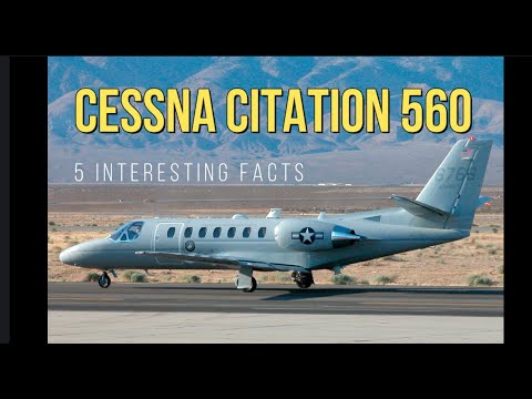 Unstoppable Business and Military Light Jet the Cessna Citation 560