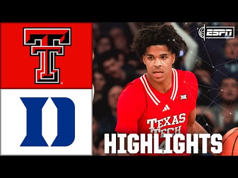 Texas Tech Red Raiders vs. Duke Blue Devils | Full Game Highlights | ESPN College Basketball