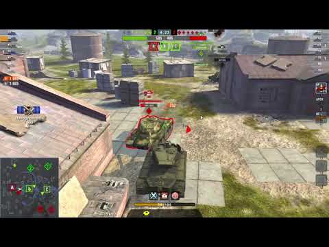 t26e4 WoT Blitz  unexpected victory!!!