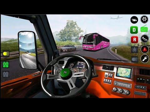 Smooth Bus Drive Through Village in Portugal - Euro Truck Simulator 2 -