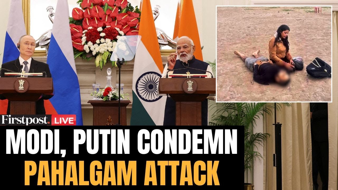 LIVE: President Putin, PM Modi Condemn Pahalgam Terror Attack in India-Russia Joint Statement