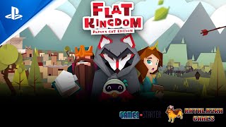 PlayStation Flat Kingdom Paper's Cut Edition - Launch Trailer | PS5, PS4 anuncio