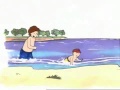 Caillou Caillou Se Va A La Playa