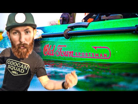 OUR NEW PROPELLED FISHING KAYAK!! (First impressions + kayak tips) Old Town SPORTSMAN PDL 106