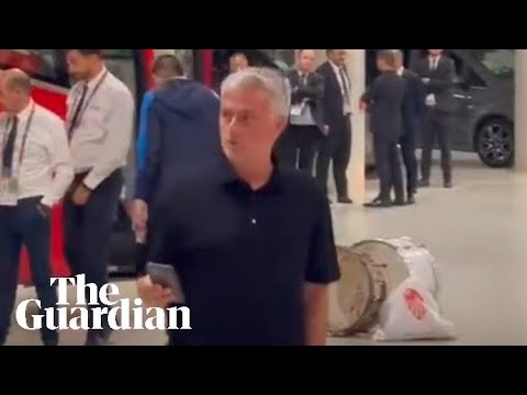 Mourinho confronts and swears at referee Taylor in car park and labels him ‘disgrace’