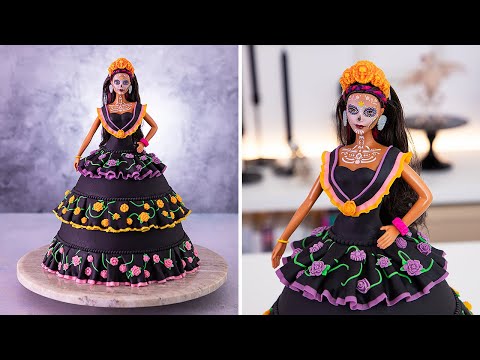 Dia de los Muertos || Tutorial do Bolo La Catrina