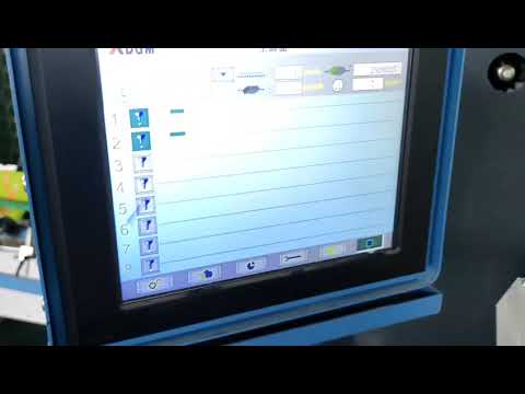 KQ Cold Glue Dispensing Machine Making Crash Lock Bottom on Folder Gluer