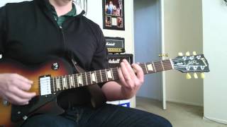 How to play " All Hands Against His Own " by the Black Keys - Lesson