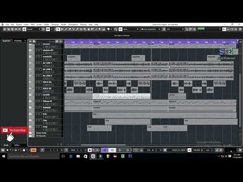 GUITAR record in CUBASE 10/9/8/7/6/5 TUTORIAL for Beginners
