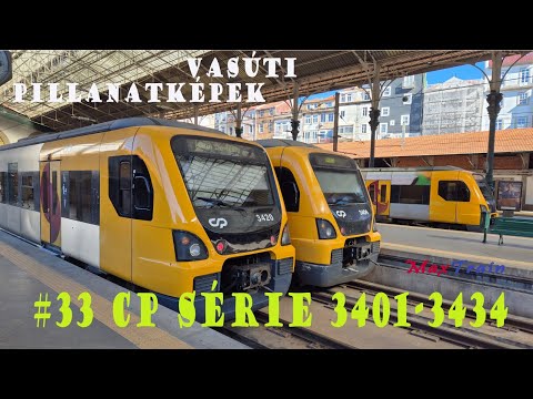 Vasúti pillanatképek #33 - CP Série 3400