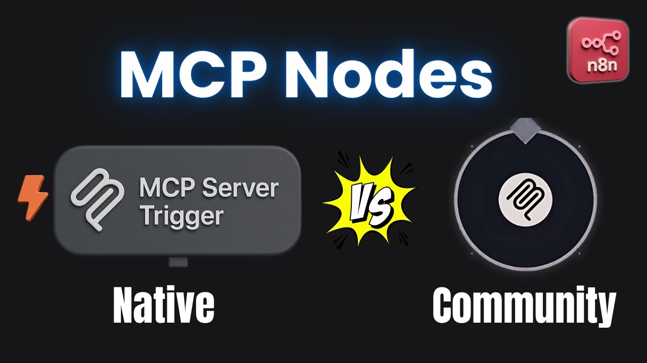 MCP Nodes in n8n Explained: Native vs Community for AI Agents