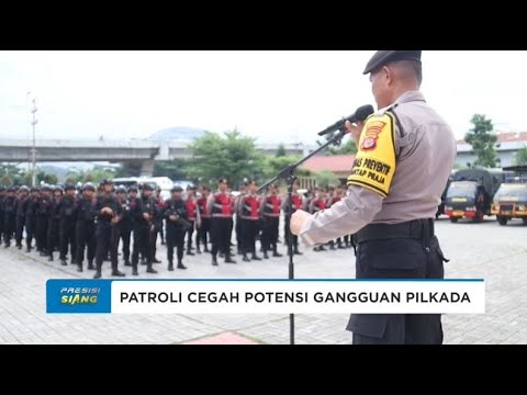 POLRESTA SAMARINDA GELAR PATROLI SELAMA MASA TENANG
