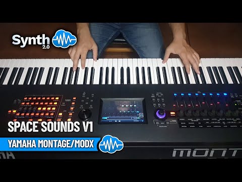 ADL007 - Space Sounds V1 - Yamaha MODX / MODX+ ( 20 presets ) - Video Preview 1