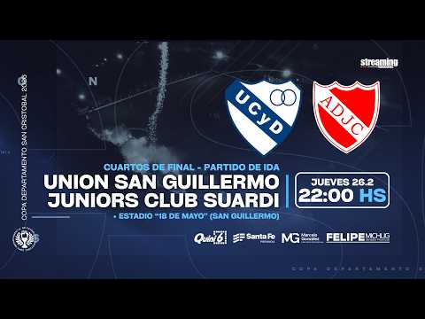Cuartos de Final Ida I Unión San Guillermo vs Juniors de Suardi I Copa Departamental SC.