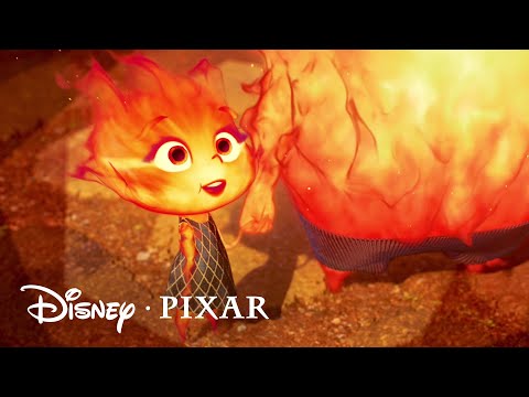 [엘리멘탈] '앰버 가족을 지켜주는 밝게 타오르는 힘, 푸른 불꽃' 영상