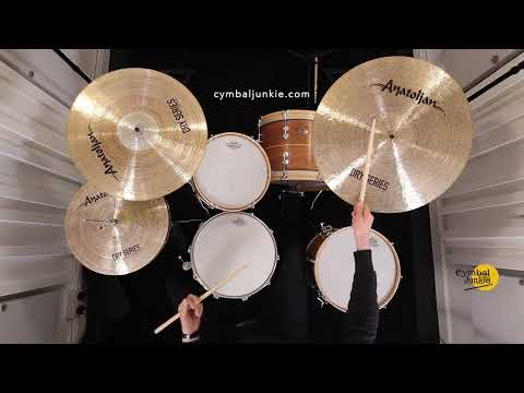 NEW Anatolian 17" Dry crash (1126g) REDUCED with VIDEO SOUND FILE image 3