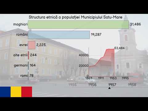 Satu Mare. Compoziția etnică a populației. Populația Municipiului Satu Mare