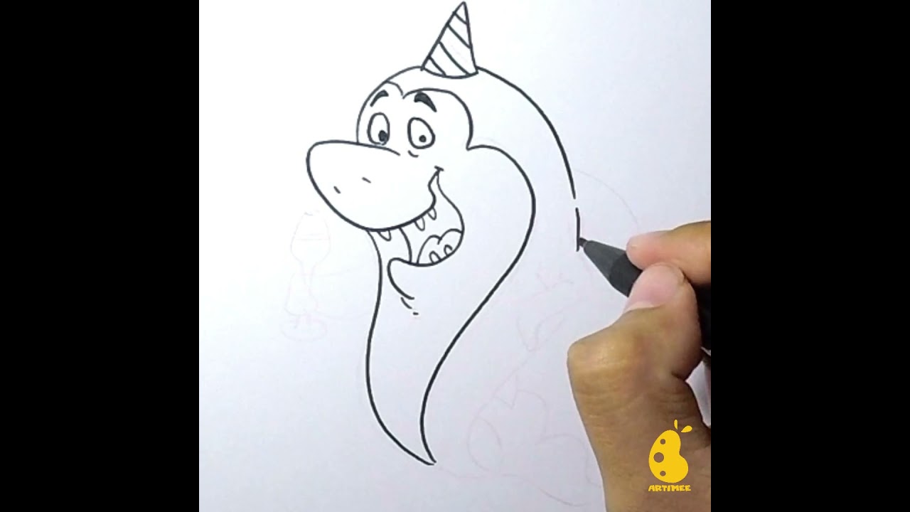 How to Draw jabberjaw #Shorts