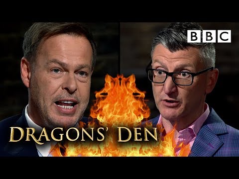 Peter Jones' reality check for overconfident tech entrepreneur! | Dragons' Den - BBC