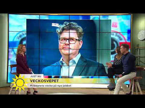 M-ledarens vecka på nya jobbet: ”Oerhört överraskande val”  - Nyhetsmorgon (TV4)