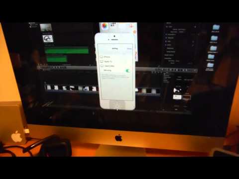 comment trouver airplay sur iphone 5s