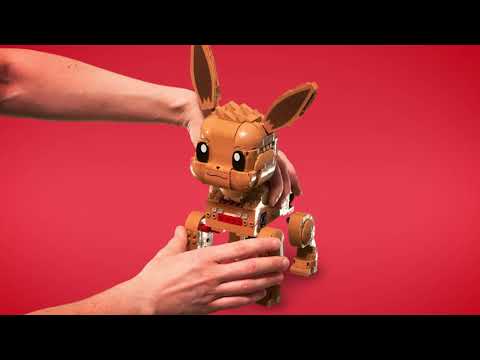 Mattel „Mega Construx Pokemon“ rinkinys „Didysis Eevee“ video