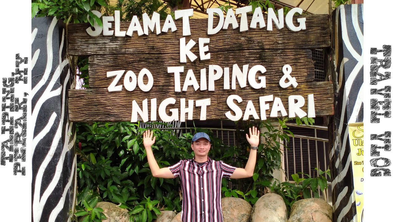 Zoo Taiping, Perak, Malaysia || Vlog Jalan-Jalan Perak || Travel Vlog || Eng Sub