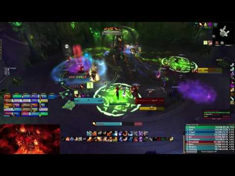 Heroic Tichondrius kill, Fire Mage Pov