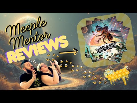 Pollinate the Cosmos! ? Apiary Board Game Review ? Meeple Mentor
