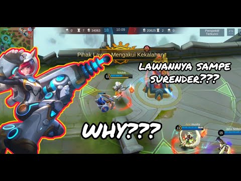 [MOBILE LEGENDS] Maen Bareng Kimmy Lagi Bre.... Lawannya Sampai Surender!!!