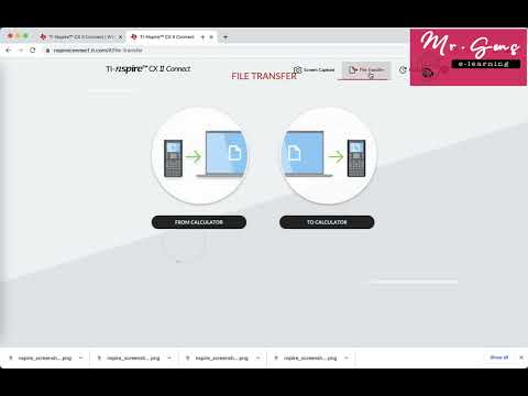 New TI-Nspire Connect webpage, Screenshots/Filesharing and OS Update