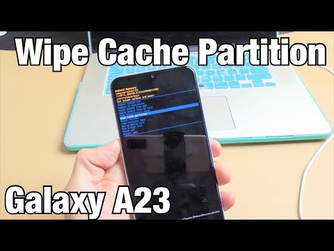 Galaxy A23: How to Wipe Cache Partition (can fix slow phone, battery life, error messages, etc)