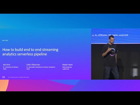 AWS Summit Tel Aviv 2023 - Building end to end streaming analytics serverless pipeline (DAT305)