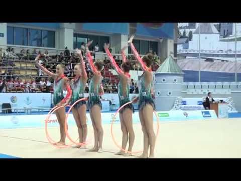 Team Belarus - 5 hoops 21.950 WCC Kazan 2018 AA