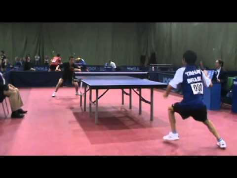 Joola Hungarian Junior Open - Eric Jouti BRA x Elad Kupperberg ISR 2011.avi