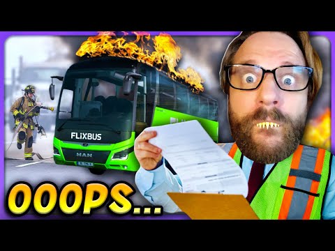Ein Höllentrip durch Deutschland 🚍 Best Of Fernbus Simulator