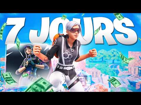7 Days to Make My First Cash on Fortnite...